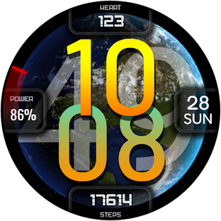 Digital COSMAN 09 Watch face